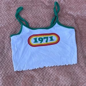 NWOT CROPPED TANK TOP FROM FOREVER 21